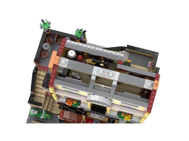 ZITIANYOUBUILD Custom MOC-142022 Street Scene Pizza Shop Model(2391PCS) Building Toys Set Gift