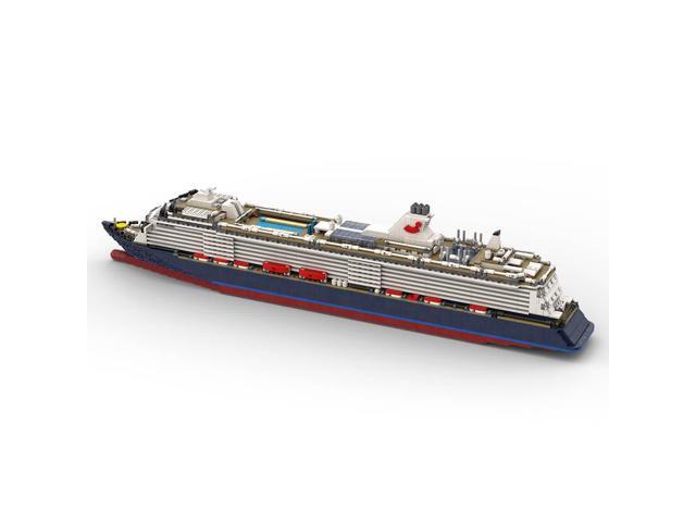 ZITIANYOUBUILD Custom MOC-68011 & MOC-174915 Mein Schiff 3 (3104 Parts) Toys Gift for Christmas