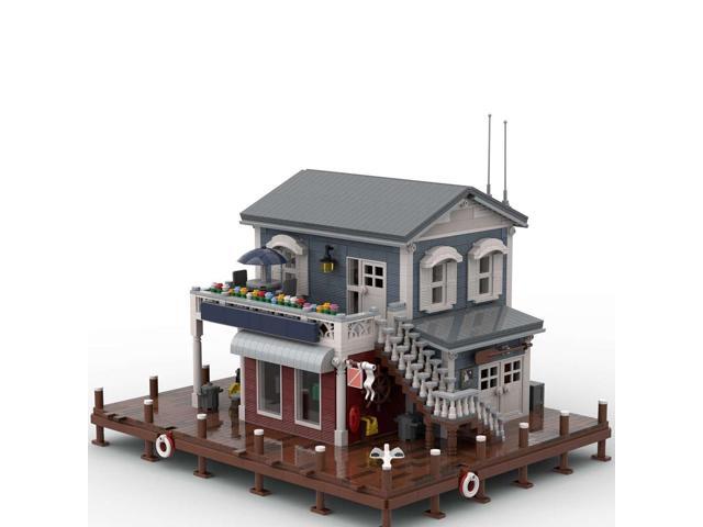 ZITIANYOUBUILD Custom MOC-74199 Charter and Dive Shop (3593 Parts) Toys Gift for Christmas