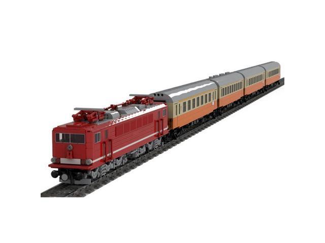 ZITIANYOUBUILD Custom MOC-128328 BR250 Train Head+MOC-82165 City Express Train Model(4411PCS)
