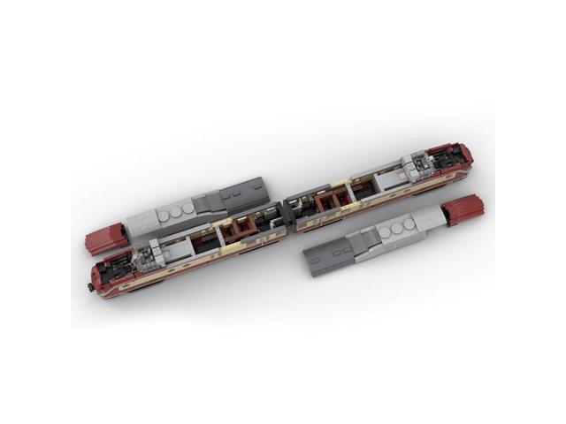 ZITIANYOUBUILD Custom MOC-106675 BR 601 VT 11.5 Triebwagen Train (3243 Parts) Toys Gift