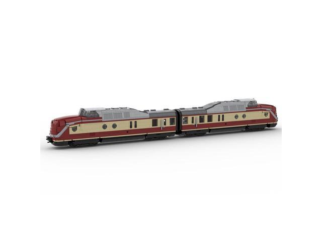 ZITIANYOUBUILD Custom MOC-106675 BR 601 VT 11.5 Triebwagen Train (3243 Parts) Toys Gift