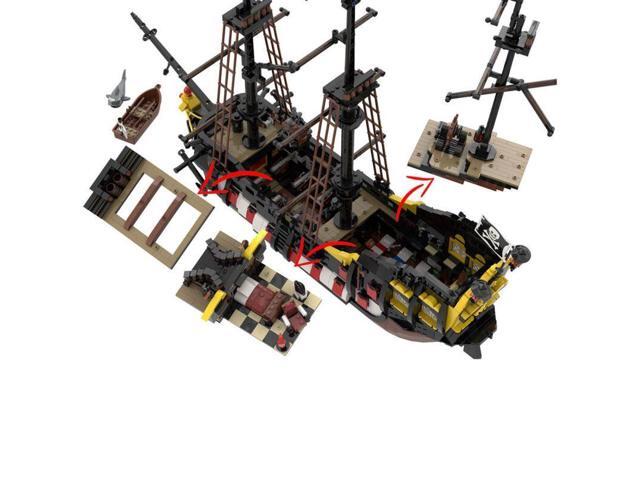 ZITIANYOUBUILD Custom MOC-166879 Medieval Barracuda-ship Model(3394PCS) Building Blocks