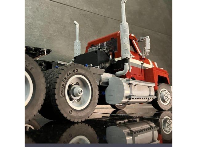 ZITIANYOUBUILD Custom MOC-149840 1/17 Scale Tech Semi-Truck Vehicle (Dynamic Version/2208PCS)