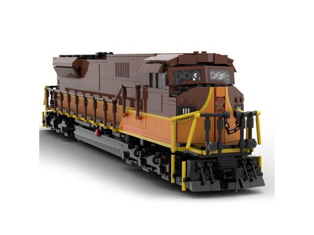 ZITIANYOUBUILD Custom MOC-127575 EMD SD90/43MAC Iowa Pacific Holdings Train Model(2243PCS