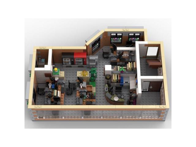 ZITIANYOUBUILD Custom MOC-124801 Double Storey Studio Model Street Scene (2146PCS) Toys Set