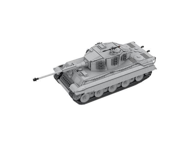 ZITIANYOUBUILD Custom MOC-130474 1/16 RC King Tiger Tank Model(Dynamic Version/2329PCS)