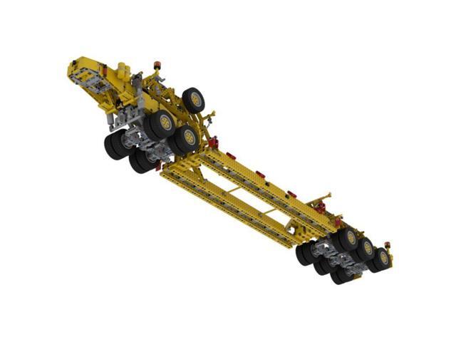 ZITIANYOUBUILD Custom MOC-41089 A Semi-trailer With Five Fully Suspended And Sprung 2407pcs