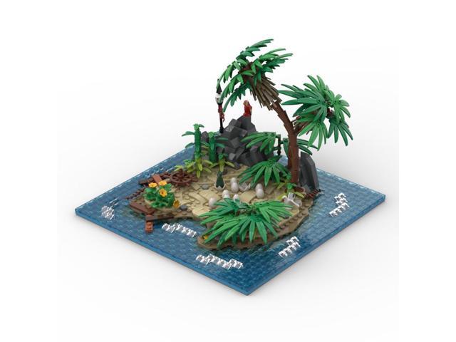 ZITIANYOUBUILD Custom MOC-119656 Port Sauvage Islands: Orbert's Kingdom Pirate Island 870 Parts