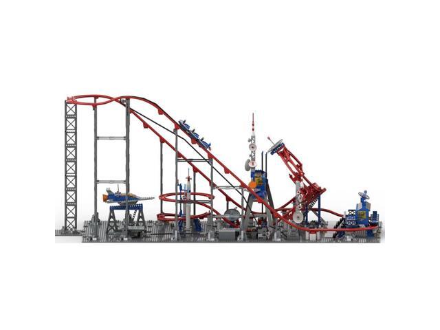 ZITIANYOUBUILD Custom MOC-104035 Circular Roller Coaster Model (2640 Parts) Toys Gift