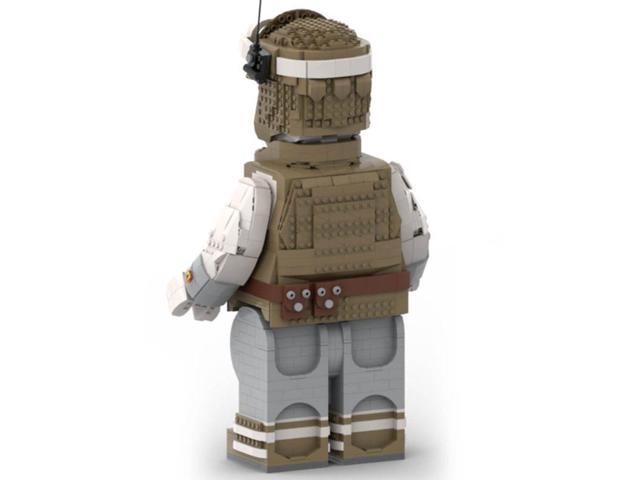 ZITIANYOUBUILD Custom MOC-116564 War Figure Model with Helmet(2441PCS) Toys Gift for Christmas
