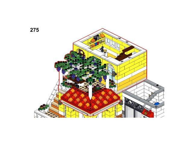 ZITIANYOUBUILD Custom MOC-85678 Modular La Locanda Italian Restaurant With Room 2345pcs+