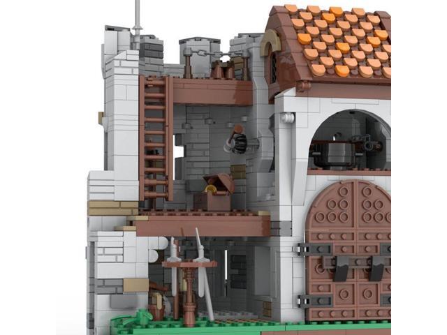ZITIANYOUBUILD Custom MOC-157507 Medieval Castle Gate Model(2680PCS) Toys Gift for Christmas