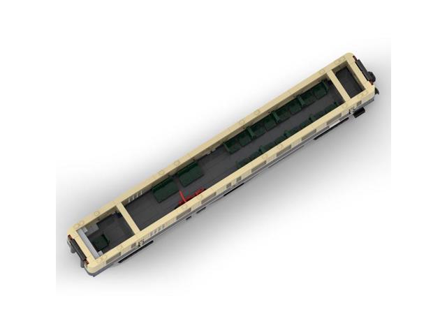 ZITIANYOUBUILD Custom MOC-108365 V100 Regional Train Model (3486 Parts) Toys Gift for Christmas