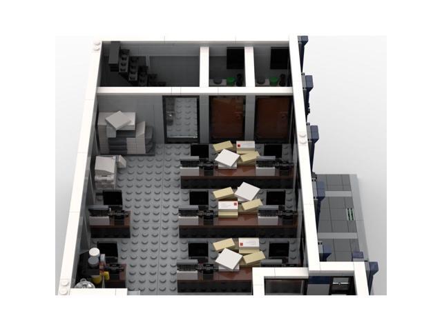 ZITIANYOUBUILD Custom MOC-92362 Police Station (2665 Parts) Toys Gift for Christmas