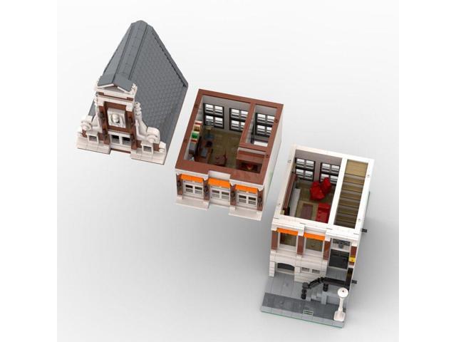ZITIANYOUBUILD Custom MOC-138420 Amsterdam Street Housing Model(2546PCS) Building Toys Set Gift