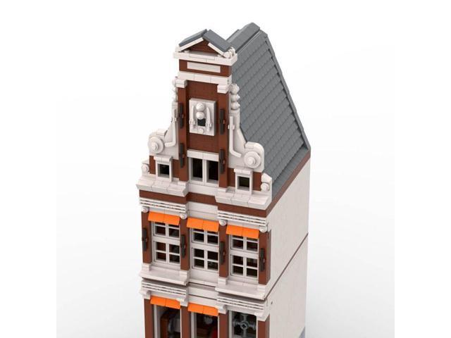 ZITIANYOUBUILD Custom MOC-138420 Amsterdam Street Housing Model(2546PCS) Building Toys Set Gift