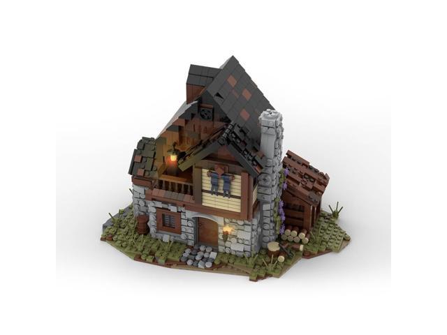 ZITIANYOUBUILD Custom MOC-49535 Medieval Ranch House Module of Large Village Theme (2242PCS)