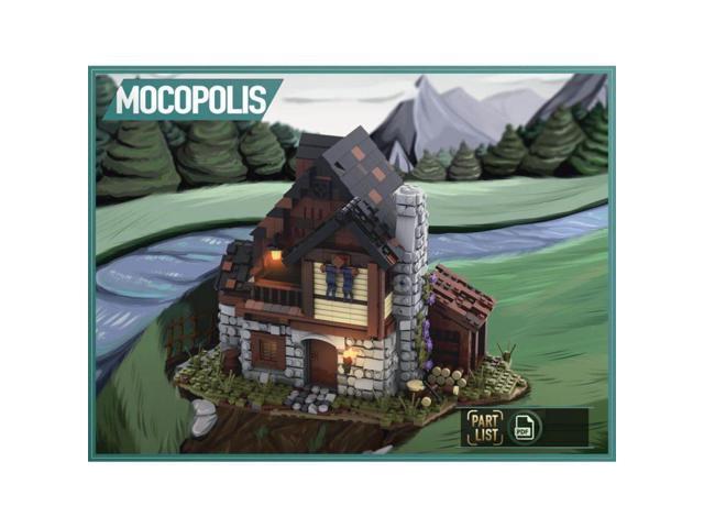 ZITIANYOUBUILD Custom MOC-49535 Medieval Ranch House Module of Large Village Theme (2242PCS)
