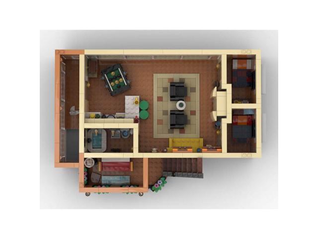 ZITIANYOUBUILD Custom MOC-97178 Extended Apartment Model Street Scene(2810PCS) Toys Gift