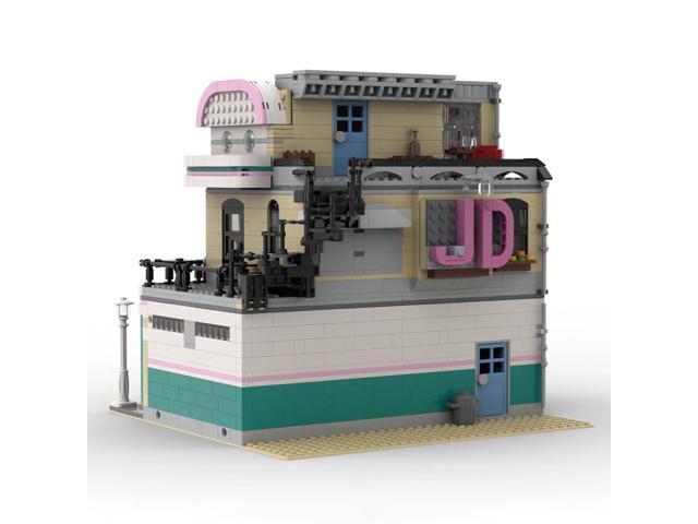 ZITIANYOUBUILD Custom MOC-58435 Jims Bowling Alley & Diner Toys Gift for Christmas 2171Pcs