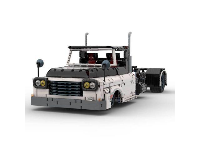 ZITIANYOUBUILD Custom MOC-143377 Rally Pickup Typically American Car (2500pcs/black) Gift