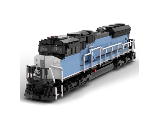 ZITIANYOUBUILD Custom MOC-143710 SD70MACH Metra Train Model(2148PCS/Dynamic Version) Toys Gift