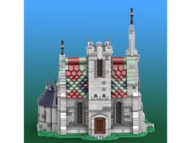 ZITIANYOUBUILD Custom MOC-198172 Medieval Old Church Building Blocks Set (2496PCS) Toys Gift