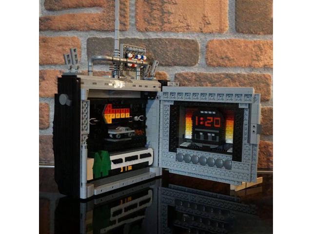 ZITIANYOUBUILD Custom MOC-163490 Time Machine Controller DIY Assembly Building Blocks (2140PCS)
