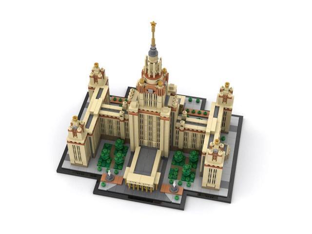 ZITIANYOUBUILD Custom MOC-203389 1/800 Scale Moscow State University Building Blocks (2947PCS)