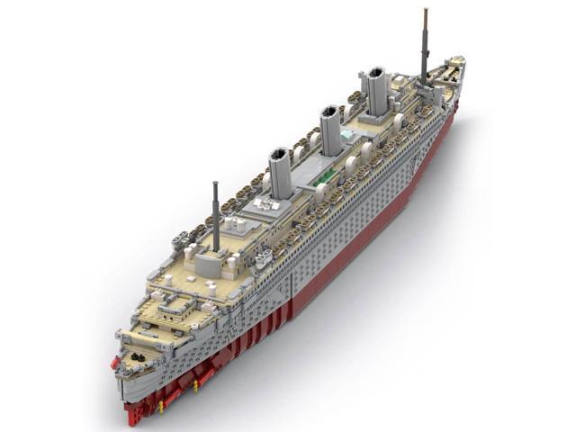 ZITIANYOUBUILD Custom MOC-99057 Queen Mary Troopship Super Cruise Shaped Fit for 10294 4746pcs
