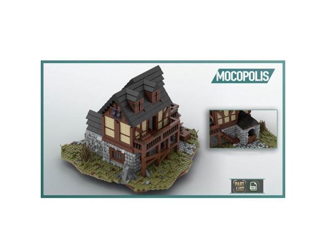 ZITIANYOUBUILD Custom MOC-49665 Medieval House Module of Large Village Theme Building (2963PCS)
