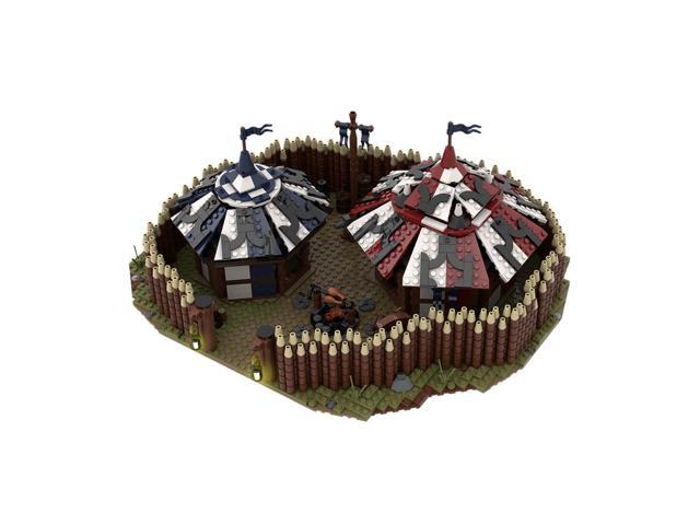 ZITIANYOUBUILD Custom MOC-114605 Medieval Mercenary camp Module of Large Village Theme 2524PCS