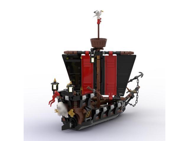 ZITIANYOUBUILD Custom Moc-163589 Old Pirate Fortress Crimson Outpost on Island 3813 Parts