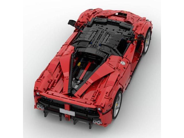 ZITIANYOUBUILD Custom MOC-194680 Mid-engine, Mild Hybrid Sports Car 1/8 Scale (3636PCS)