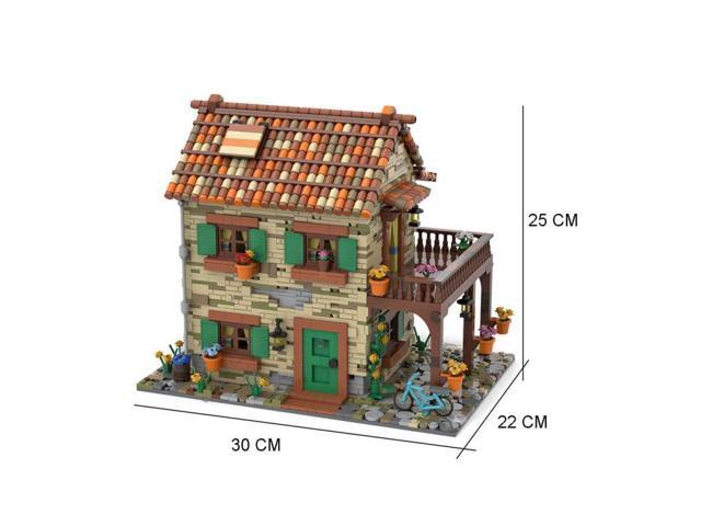ZITIANYOUBUILD Custom MOC-77566 House Italy No. 3 Classic Town (2950 Parts) Toys Gift