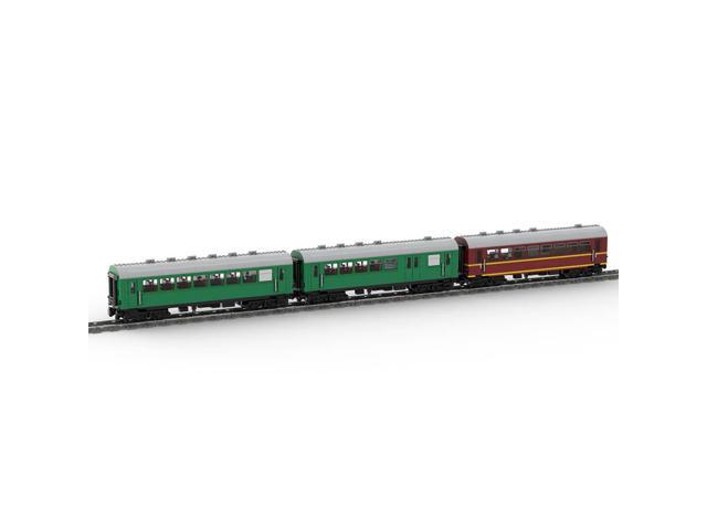 ZITIANYOUBUILD Custom MOC-97676 German National Railway 4-Axle Reko Coach Model(2534PCS)