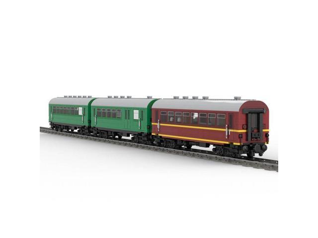 ZITIANYOUBUILD Custom MOC-97676 German National Railway 4-Axle Reko Coach Model(2534PCS)