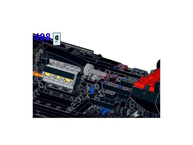 ZITIANYOUBUILD Custom MOC-175601 SF-24 1/8 Scale Racing Car Model (3361PCS) Toys Gift