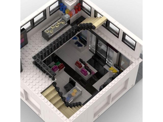 ZITIANYOUBUILD Custom MOC-70732 Boutique Model Street Views (2275PCS) Toys Gift for Christmas