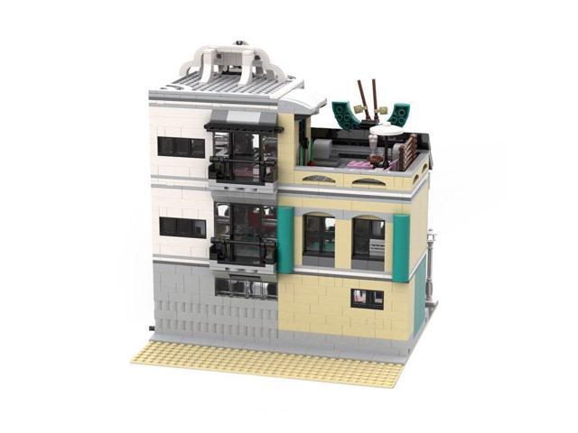 ZITIANYOUBUILD Custom MOC-150133 Bistro & Car Accessories Shop Model (2001PCS) Toys Gift