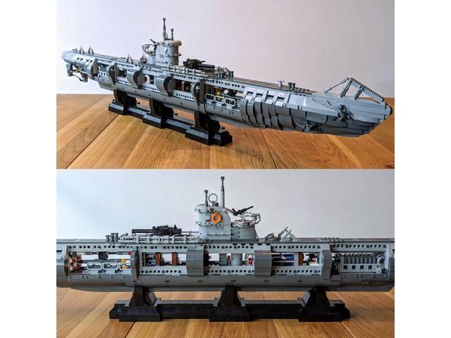 ZITIANYOUBUILD Custom MOC-139272 U-Boat Type VIIC Submarine Model(4562PCS) Gift for Christmas