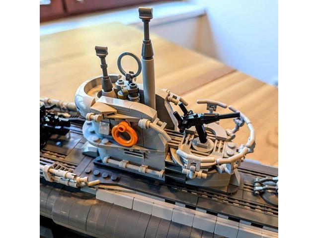 ZITIANYOUBUILD Custom MOC-139272 U-Boat Type VIIC Submarine Model(4562PCS) Gift for Christmas