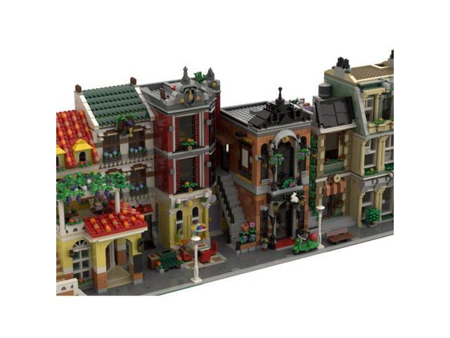 ZITIANYOUBUILD Custom MOC-134365 Downtown Magic Shop Model Street Scene(2810PCS) Toys Gift