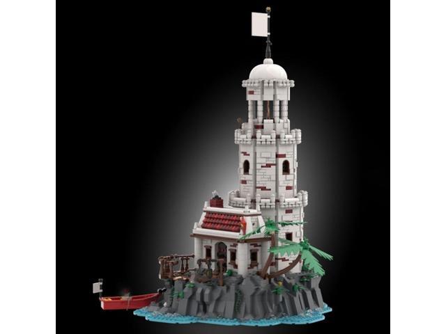 ZITIANYOUBUILD Custom MOC-194172 Royal Lighthouse with Ship for Pirates Series 2575 Parts