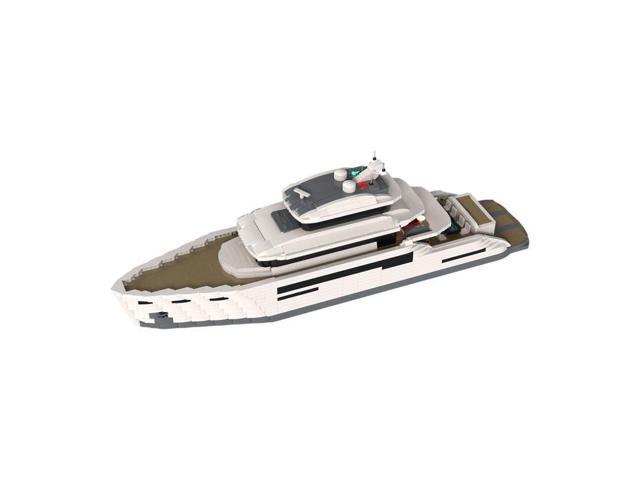 ZITIANYOUBUILD Custom MOC-157092 Super Luxury Yacht Model(3255PCS) Toys Gift for Christmas
