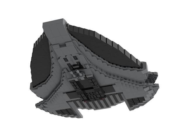ZITIANYOUBUILD Custom MOC-127693 Goauld Alkesh Sci-fi Battleship Model(2042PCS) Toys Gift