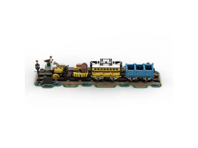 ZITIANYOUBUILD Custom MOC-176642 Stephensons Rocket Locomotive Display Building Set (2327PCS)