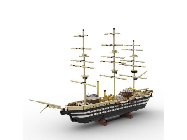 ZITIANYOUBUILD Custom MOC-182894 Amerigo Vespucci Tall Schooner Ship (2981PCS) for Christmas