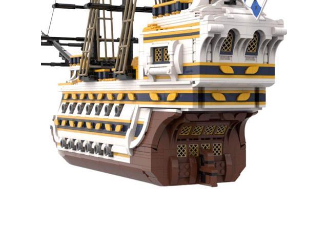 ZITIANYOUBUILD Custom MOC-160740 Pirate Battleship Assembly Model(3016PCS) Toys Gift